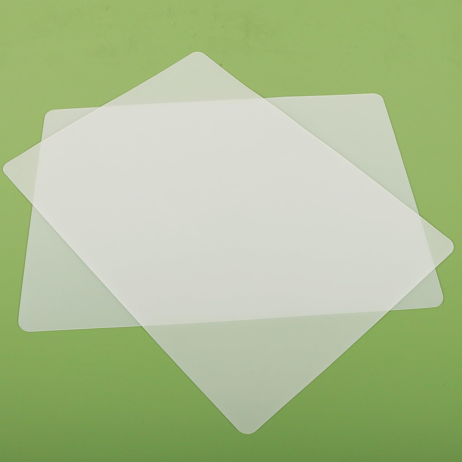Janeart Clear Silicone Mat for Kitchen 14.2″L x 10.24″W, Clear(1mm 2Pcs)