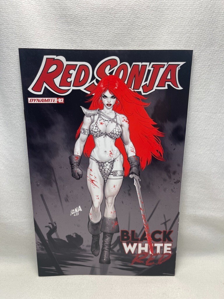 Dynamite Red Sonja Black White Red #2 CVR C by (W/A) VArious (CA) David Nakayama