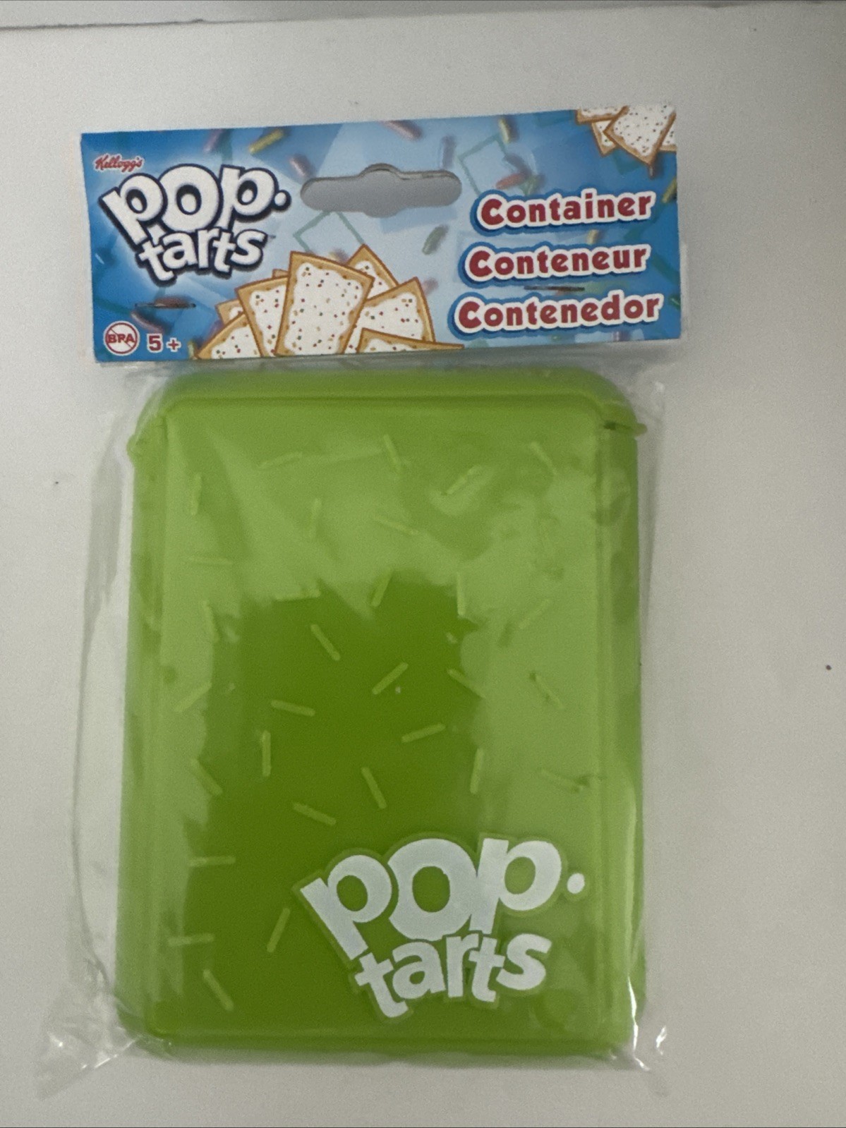 Kellogg’s Green Pop Tarts 2012 Storage Container Holder Case