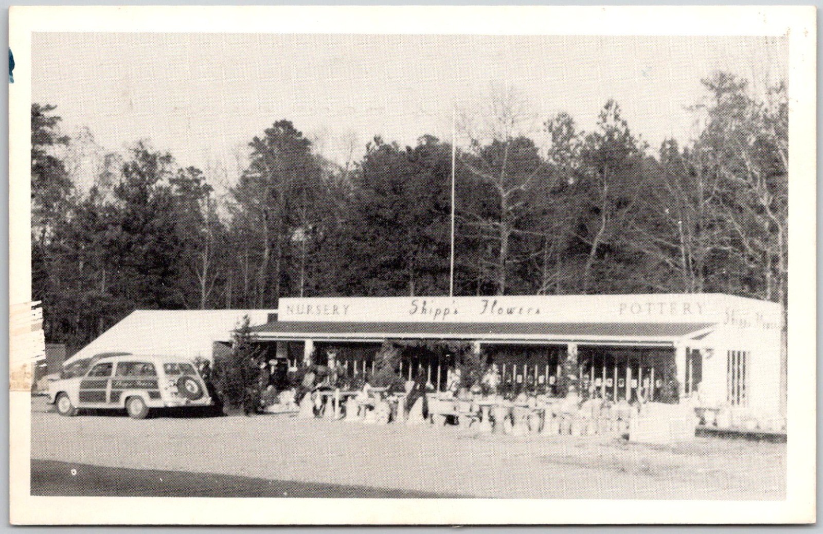 Postcard Shipp’s Flowers/Nursery; Brookhaven, Mississippi; Woody Delivery Kt