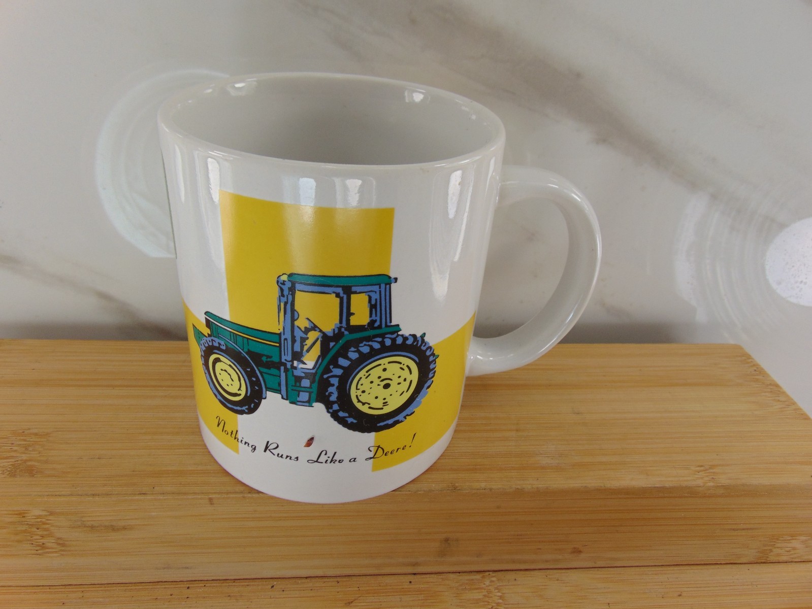 John Deere Tractor Coffee Mugs Nothing Runs Like A Deere Coffee Mug by GIBSON