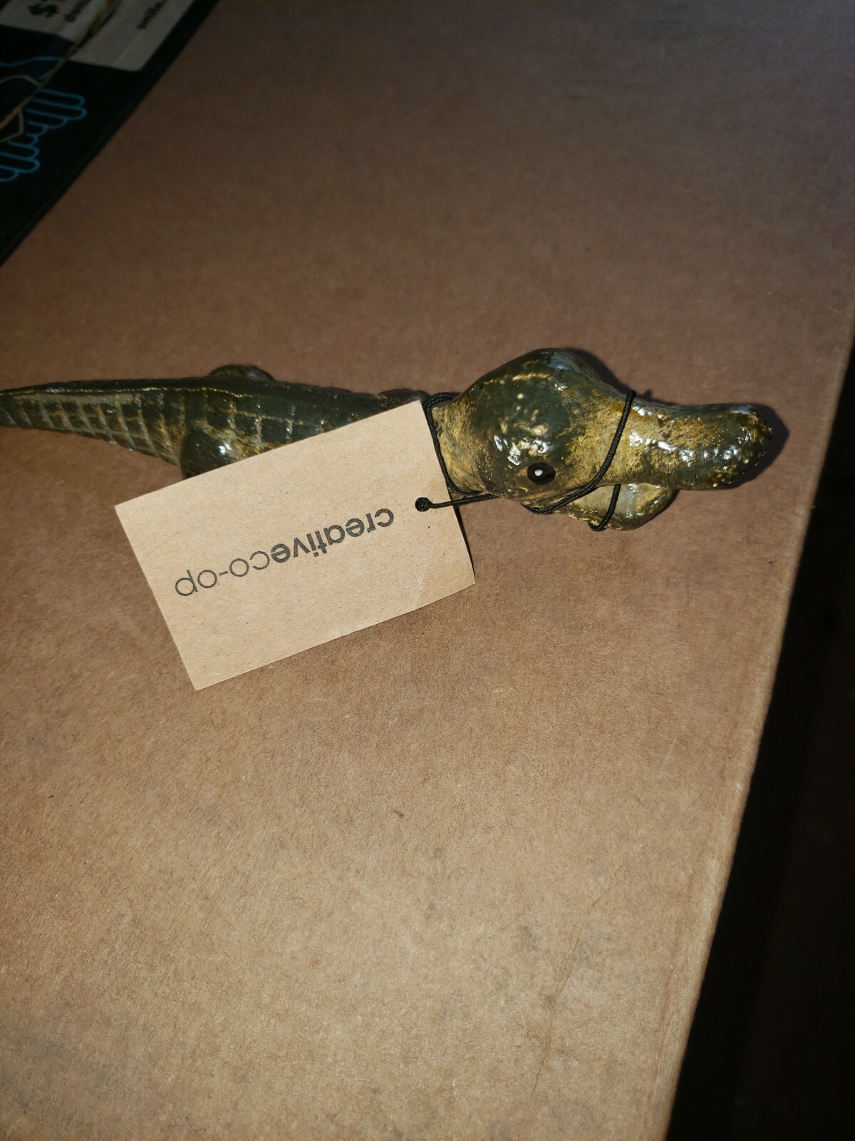 Creative Co‑Op DF0840 Alligator Bottle Opener 6-3/4″ L x 1-3/4″W x 1-1/2″H