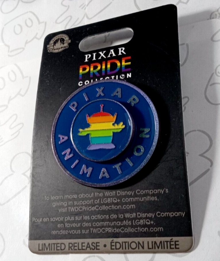 LGM Alien Pixar Animation Spinner Rainbow Toy Story Disney Pin 148112