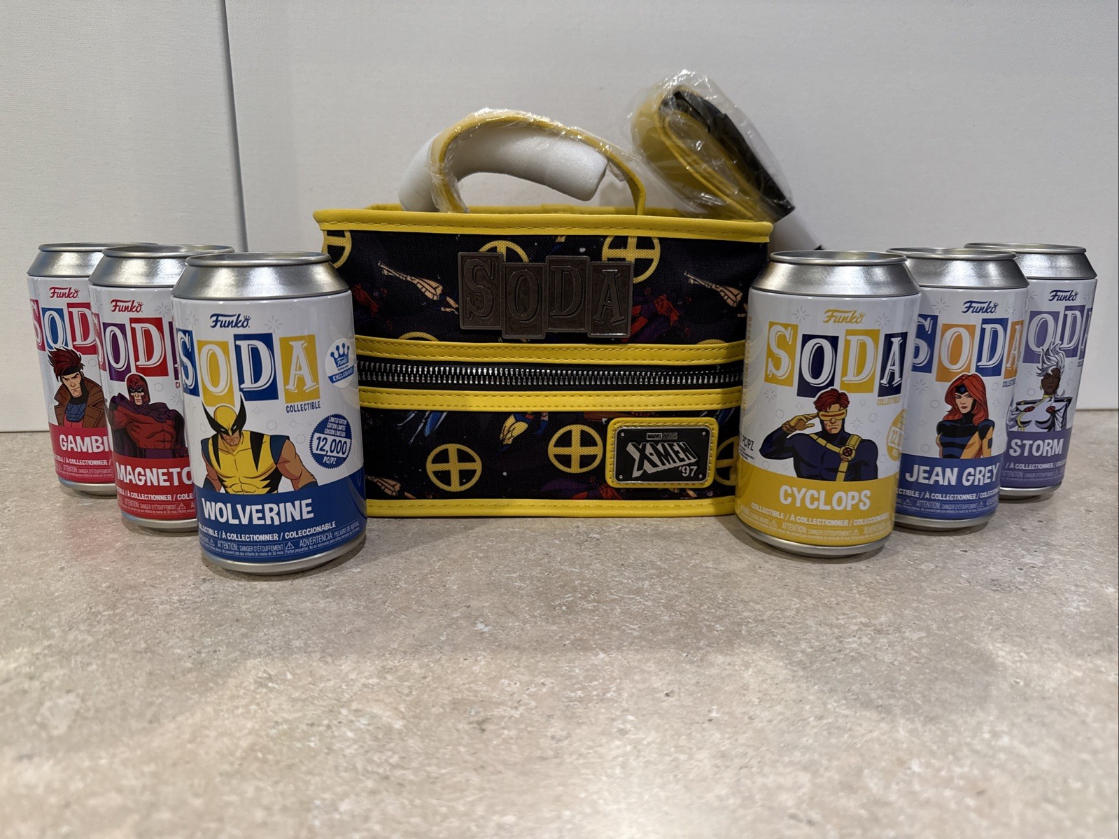 Funko Soda X-MEN 97 COMPLETE COMMON SET WITH COOLER Sealed Exclusive Marvel
