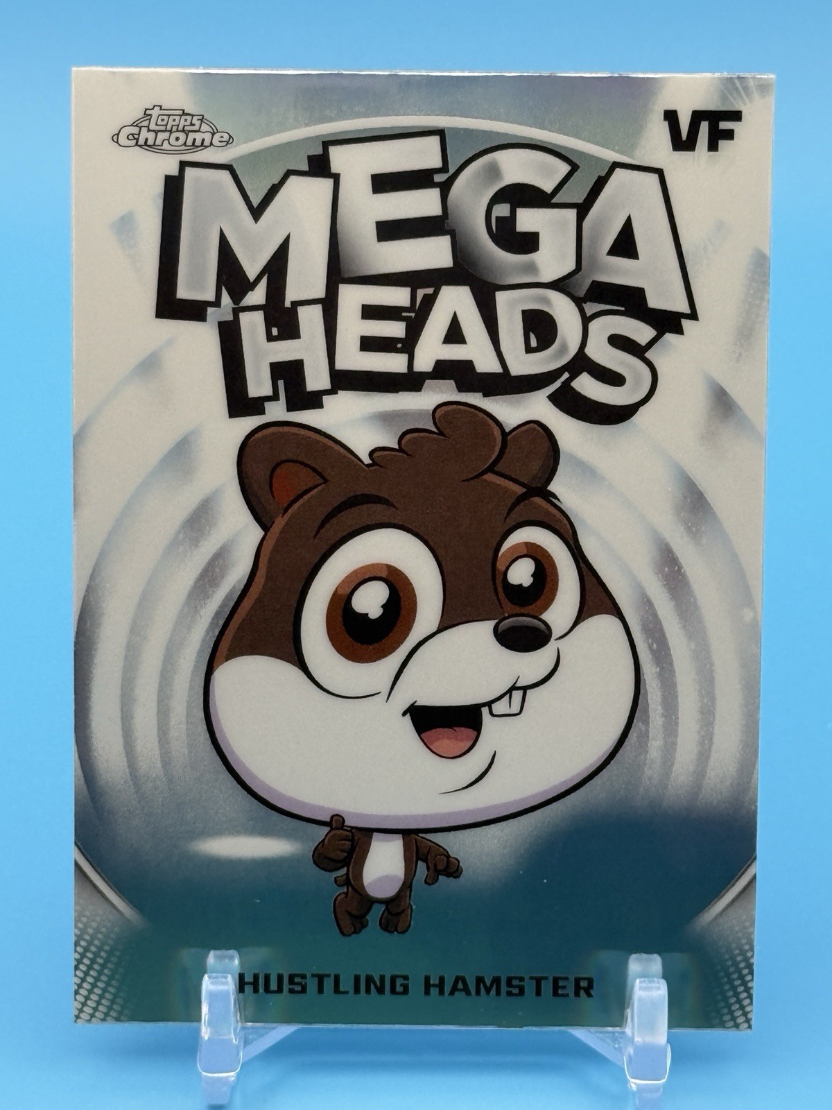 2026 Topps Chrome VeeFriends Hustling Hamster M-13 Mega Heads