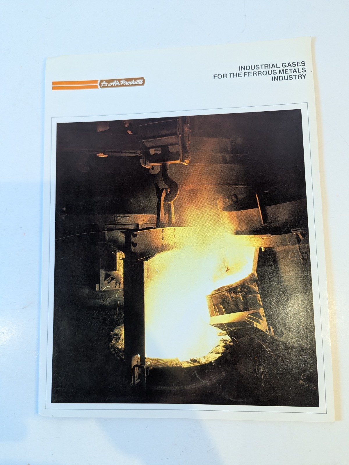 Air Products Brochure Catalog Industrial Gases for Ferrous Metals Industry VTG
