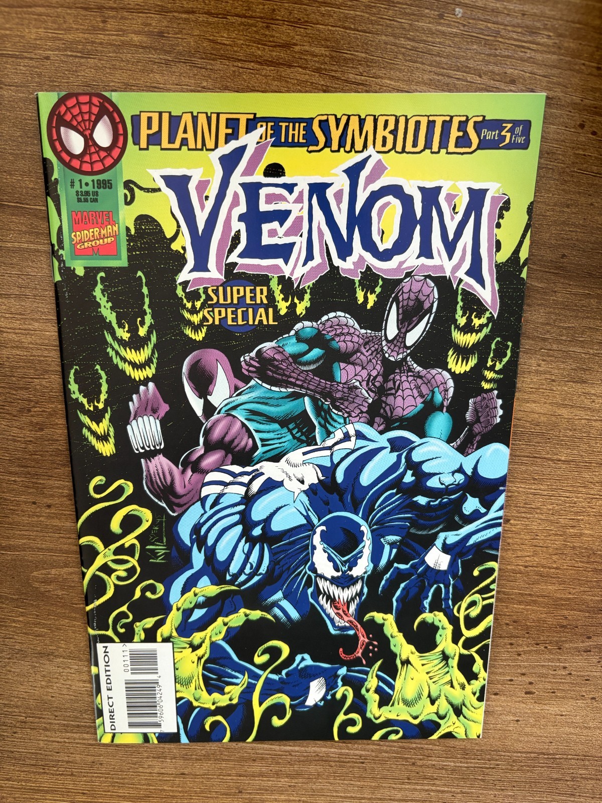 Scarlet Spider Venom Super Special # 1 NM 1st Print 1995 Marvel Comic Bk 10 J454
