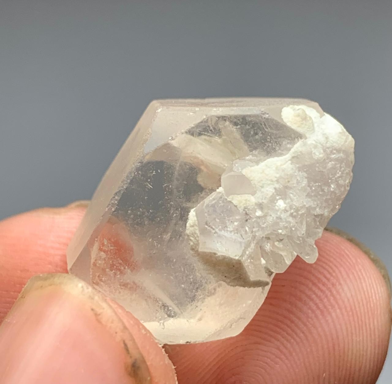 30 Carat Morganite Crystal From Afghanistan