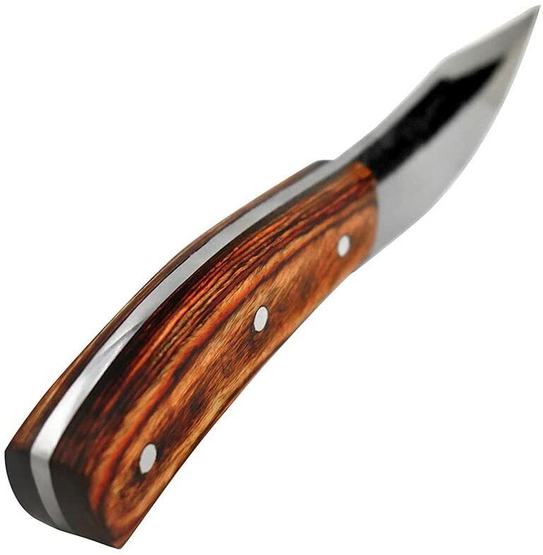 Wild Turkey Handmade Collection Full Tang 1075High Carbon Steel Fixed Blade