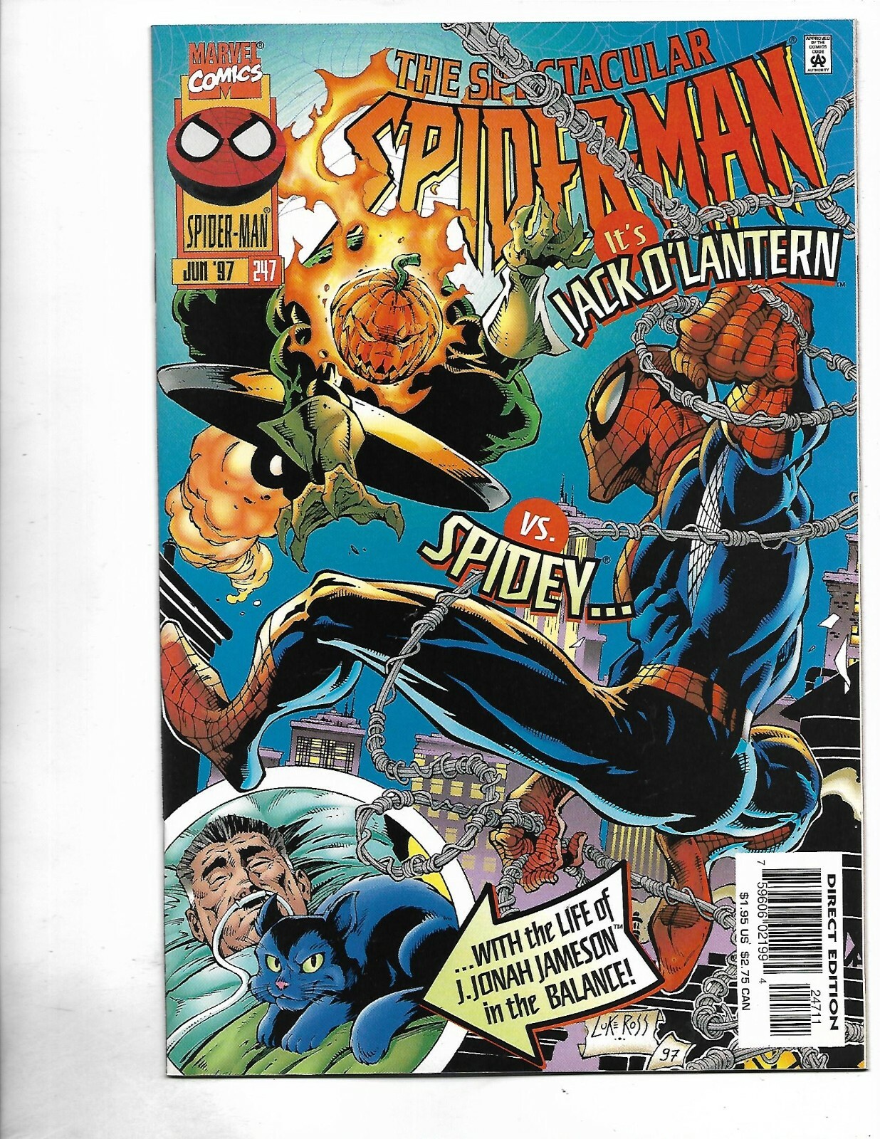 Spectacular Spider-Man #247, 1997, 9.8, NEAR MINT/MINT, Stan Lee era classic