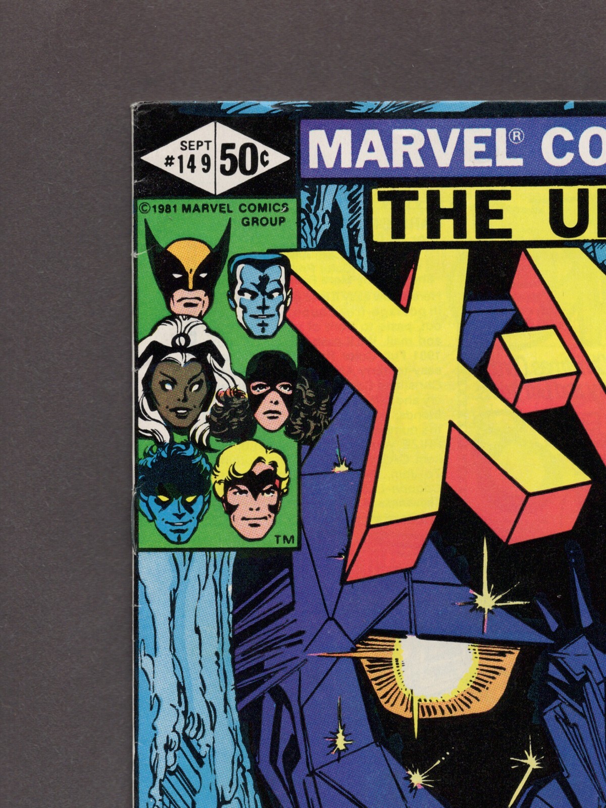 The Uncanny X-Men #149 (1981, Marvel Comics) 8.0 Very Fine