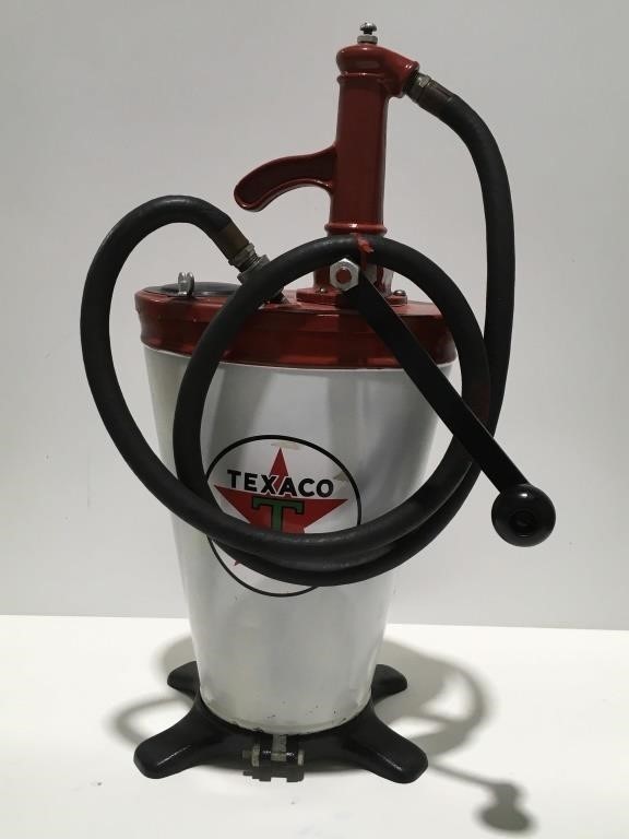 🔥Vintage Texaco GAS STATION SERVICE FLUID DISPENSER REFINISHED SEE ALL PHOTOS !