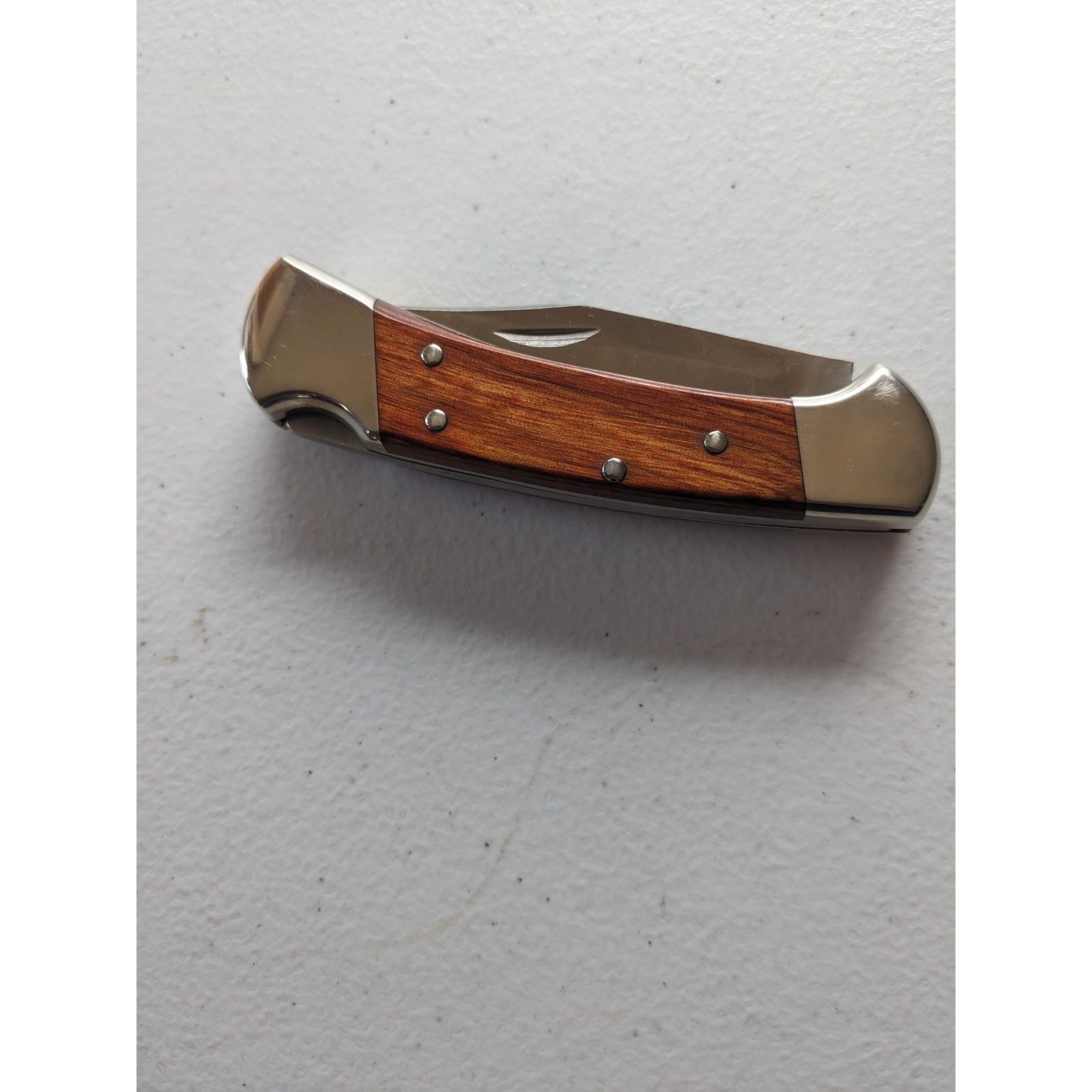 Vintage 2002 Buck 112 Ranger Custom D2 Tool Steel Lockback Knife Paul Bos Heat