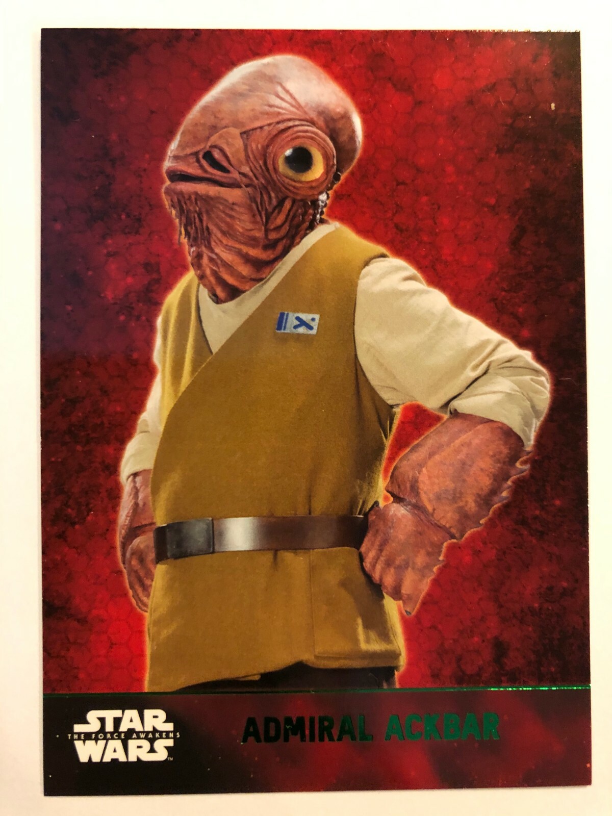 2015 Topps Star Wars: The Force Awakens Series 1 SINGLES GREEN *Pick One*