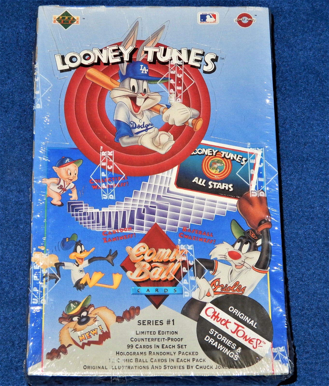 1990 Upper Deck Comic Ball * Looney Tunes Chuck Jones ⭐ Sealed Factory box