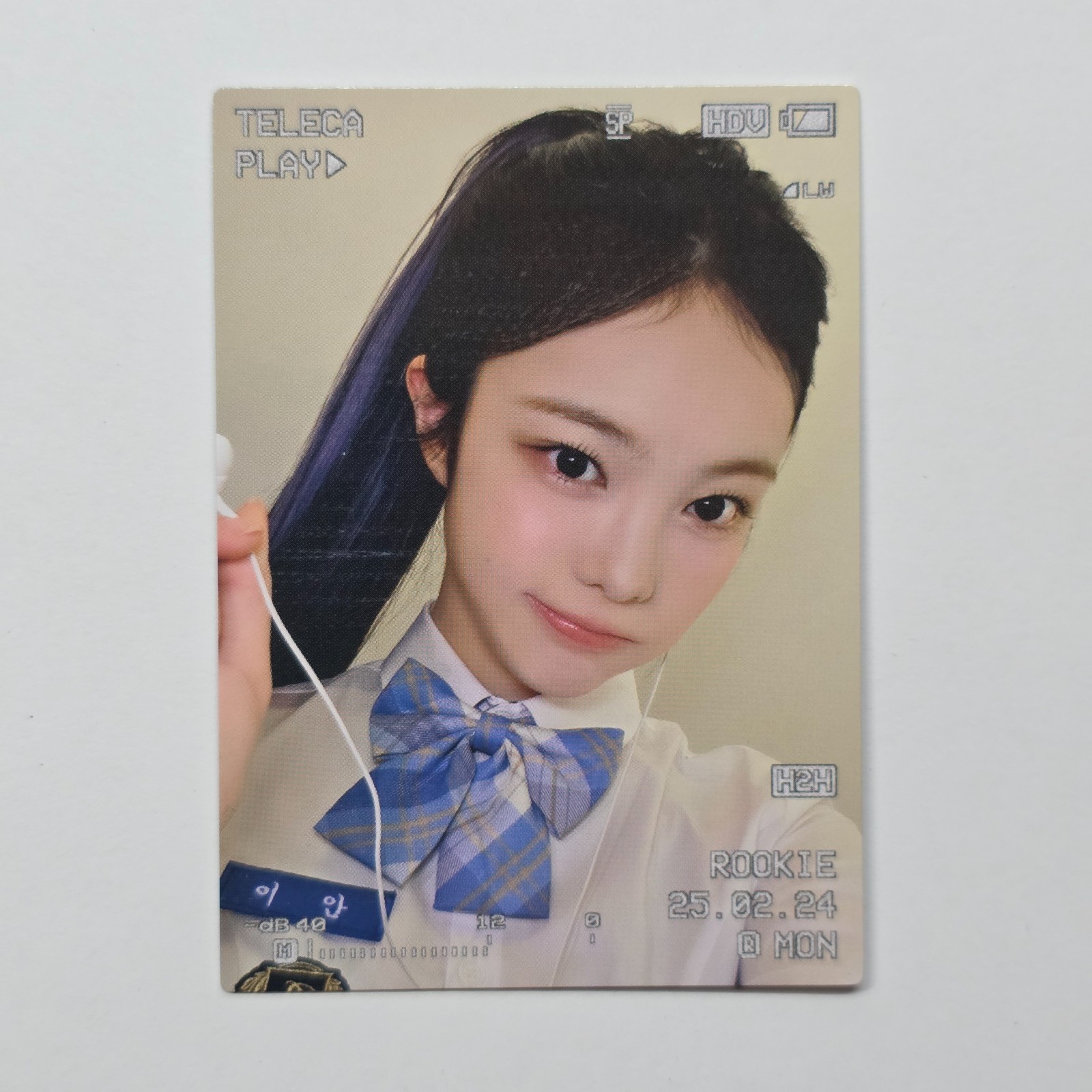 2025 TELECA COLLECTION K-POP ROOKIE HEARTS2HEARTS IAN SELFIE H2H-087 SF