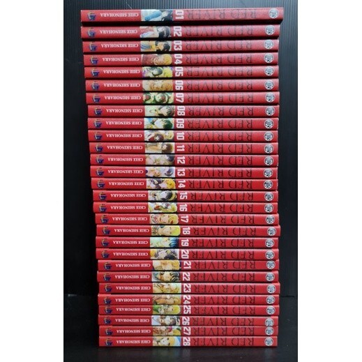 Red River Complete Full Set Manga Volumes 1-28 By Chie Shinohara English Version