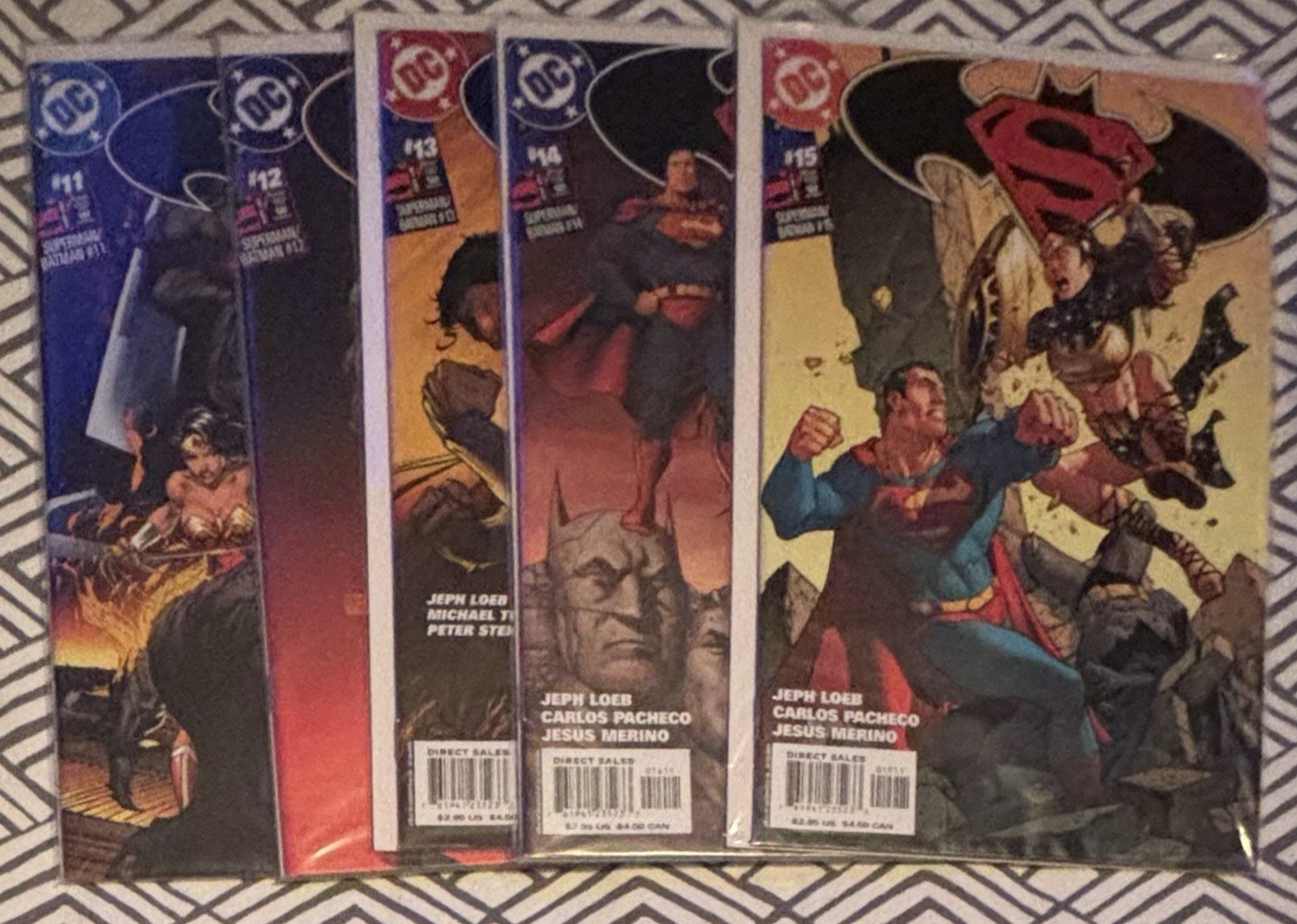 Superman Batman 11 12 13 14 15 Lot of 5 DC 2004