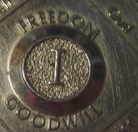 1 Year Narcotics Anonymous NA Medallion Coin 1985 WSO Set Token Chip Clean