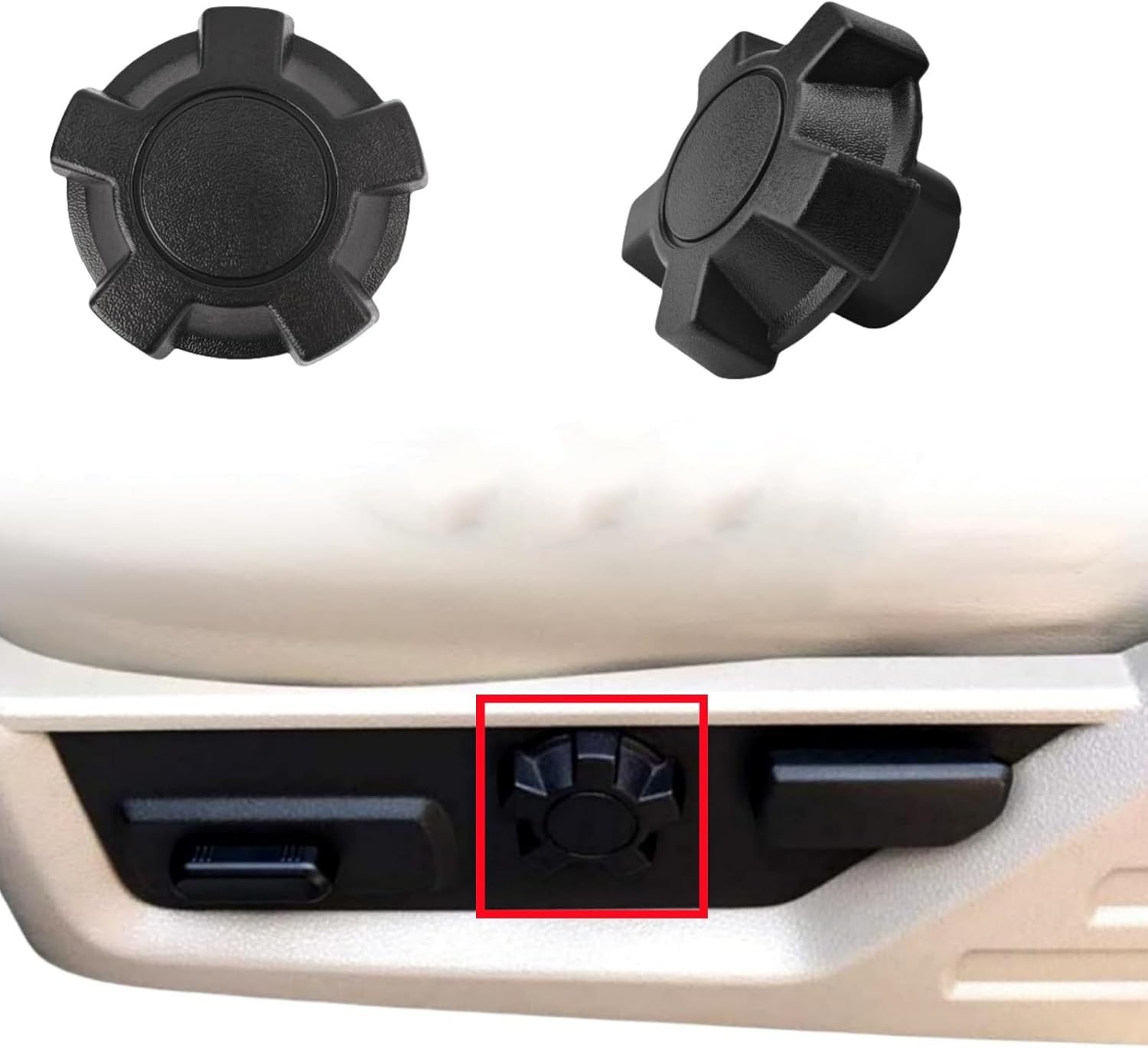 Front Seat Back Recliner Adjustment Handle Compatible with Ford F-250 F-350 F-45