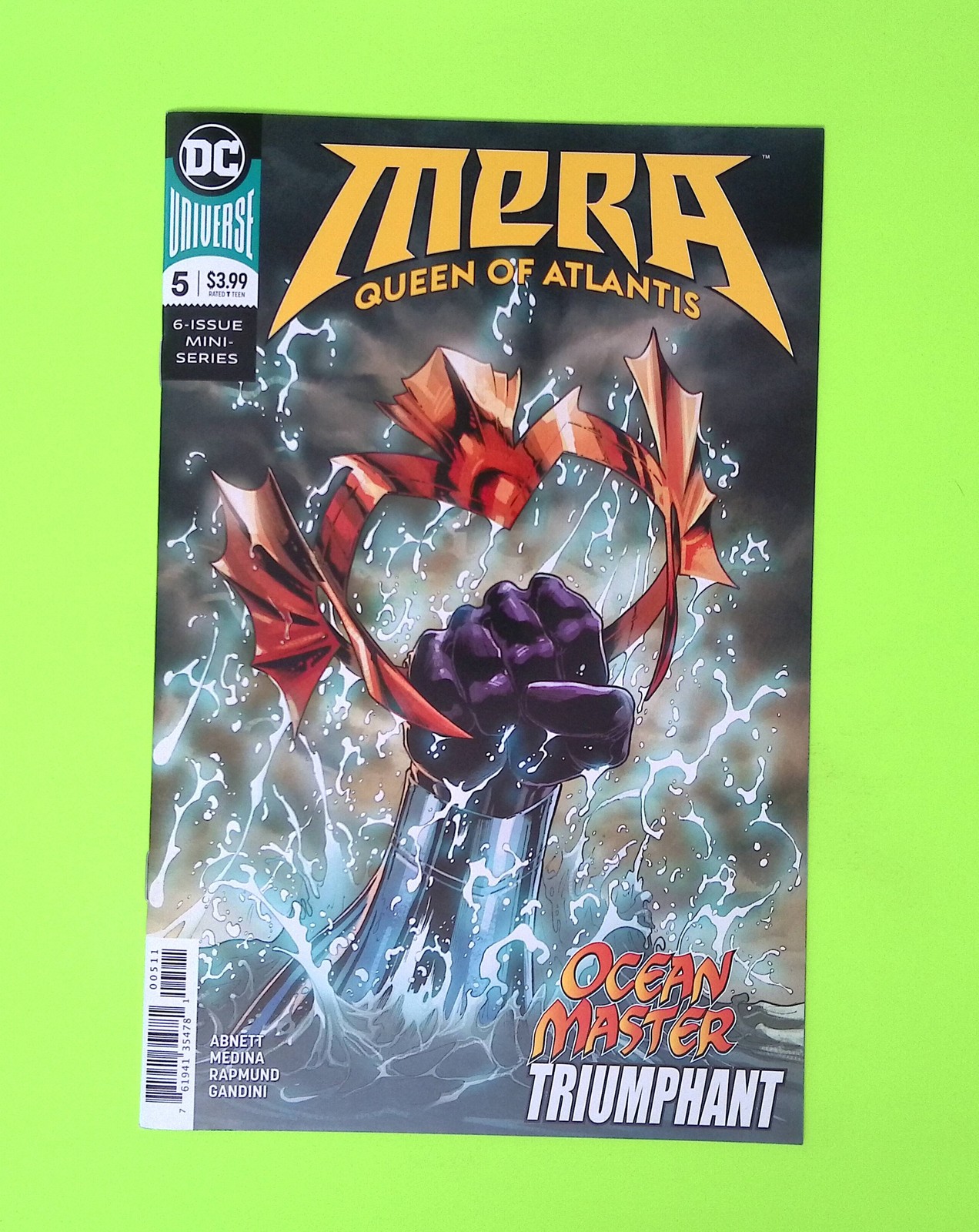 Mera Queen of Atlantis #5 2018 DC Comics High Grade Comic Book Q26-183