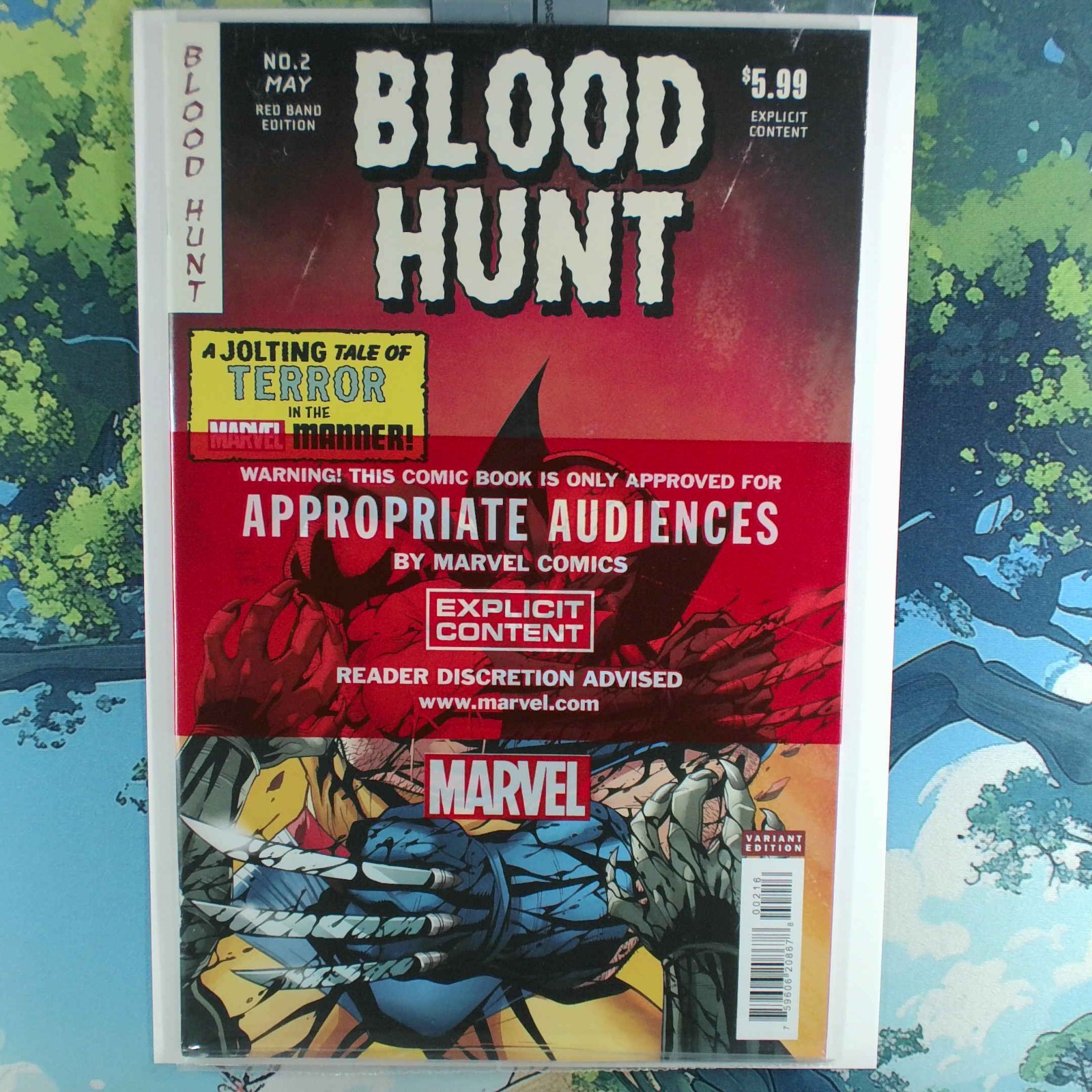 BLOOD HUNT: RED BAND #2 Logan Lubera 1:25 Incentive Variant Polybagged Sealed NM