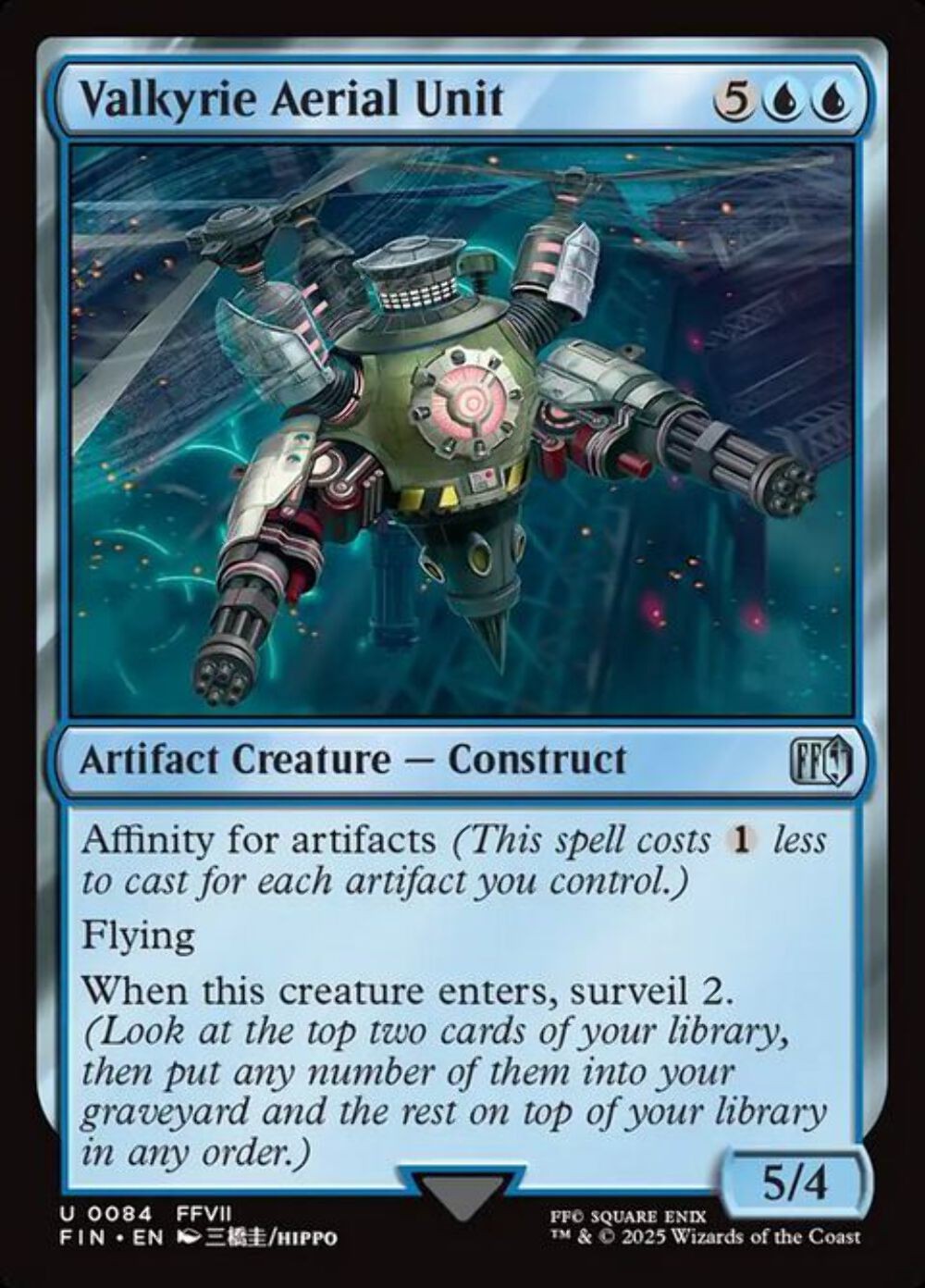 Valkyrie Aerial Unit (Final Fantasy 84) – Uncommon Magic: The Gathering Card