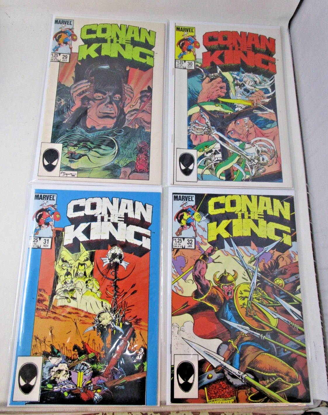 Conan the King #1-55 1980-89 [NM] High Grade Complete Set Marvel Vintage