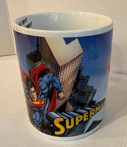 Superman DC Comics Large 18 ounce Ceramic Coffee Mug Cup