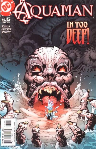 Aquaman (6th Series) #5 NM 9.4 2003 Yvel Guichet Cover