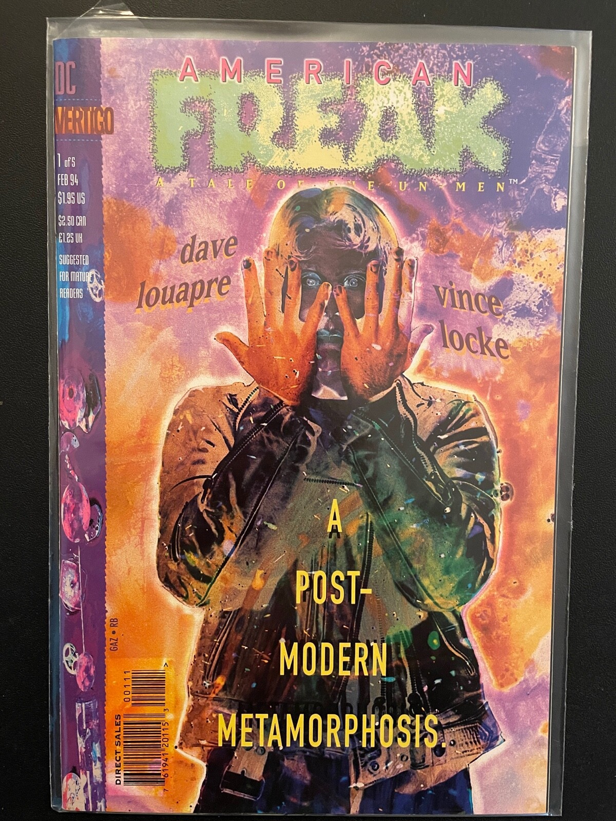 American Freak Tale of the Un-Men 1 of 5 Higher Grade DC Comic D20-44