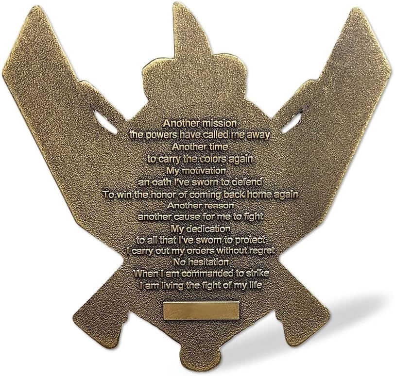 Air Force Challenge Coin – Ancient Bronze Veteran Collectible, 2.76 inches
