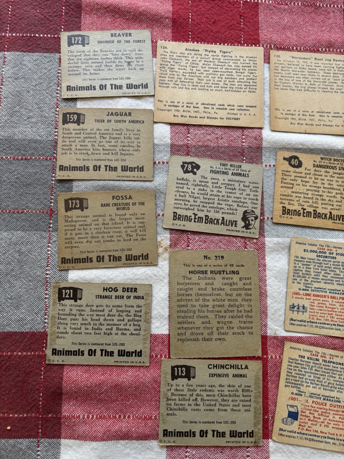 Vintage Non-Sport (1930’s-1950’s) – Lot of 40+ Cards – Horror of War + More
