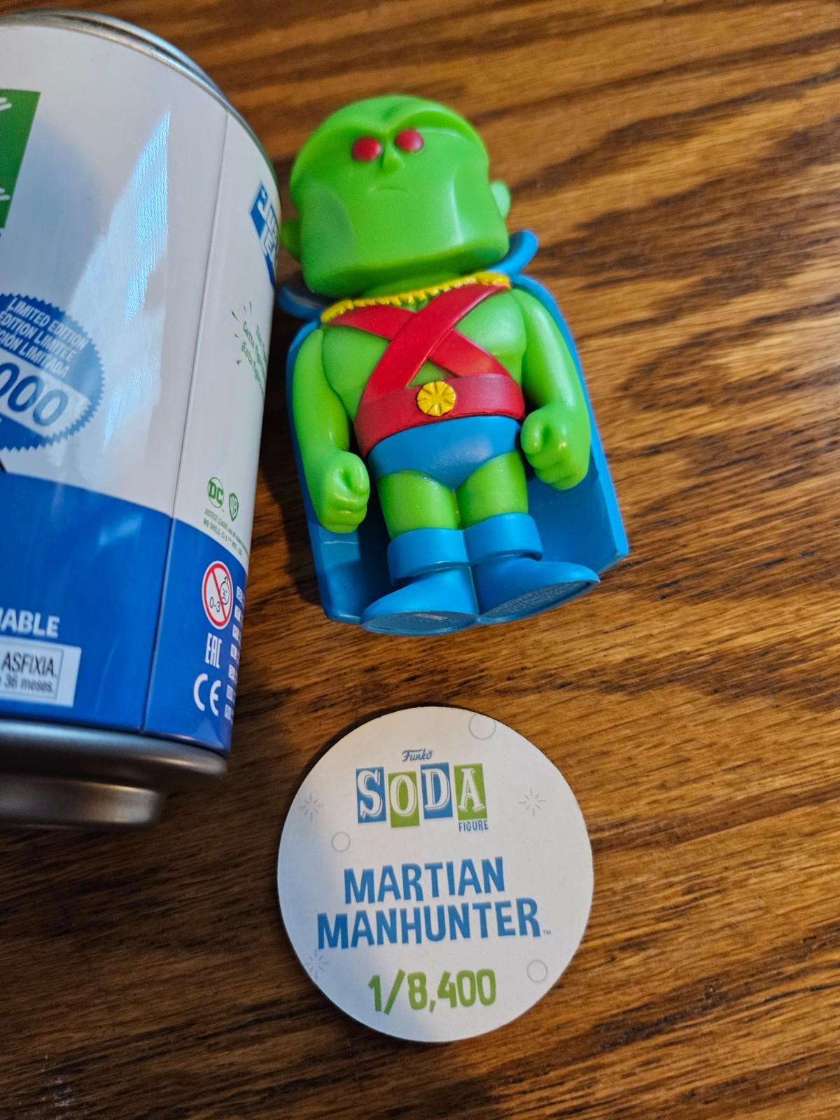 Funko Soda Martian Manhunter DC Justice League COMMON /8400 I do bundle