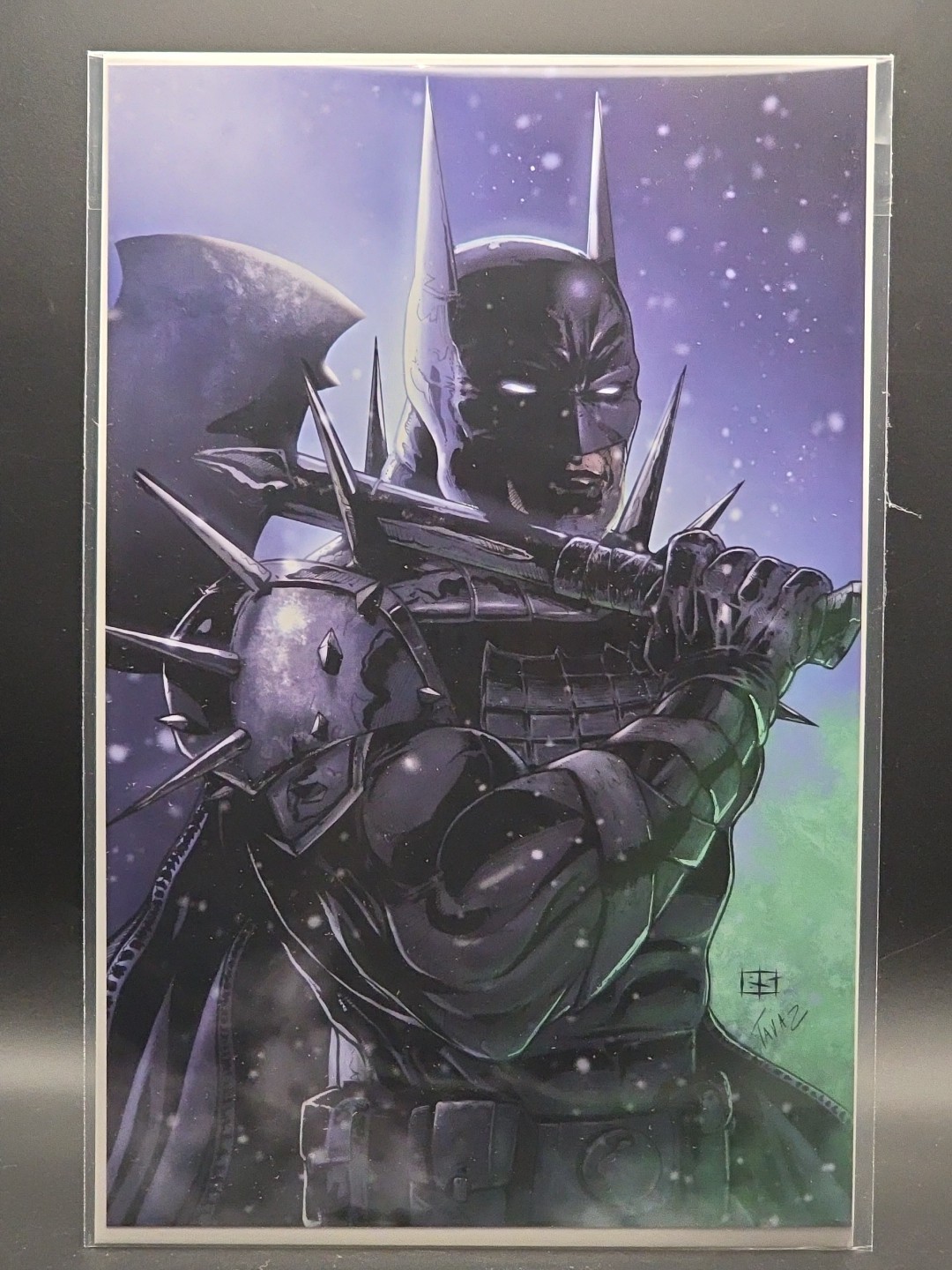 ABSOLUTE BATMAN Art Print Bryan Silverbax ComicTom Exclusive