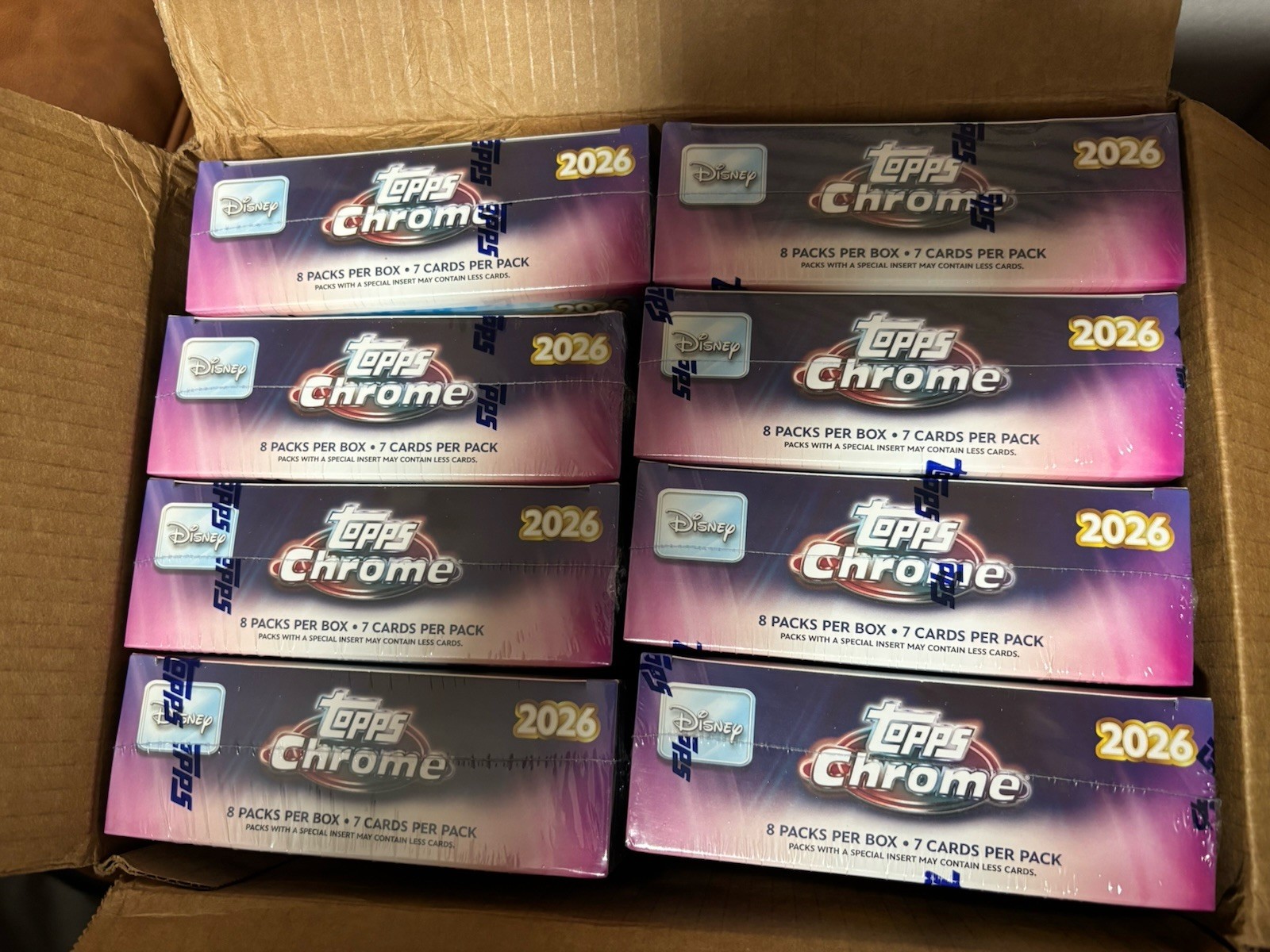 2026 Topps Chrome Disney – Mega Box – Factory Sealed – SHIPS FAST
