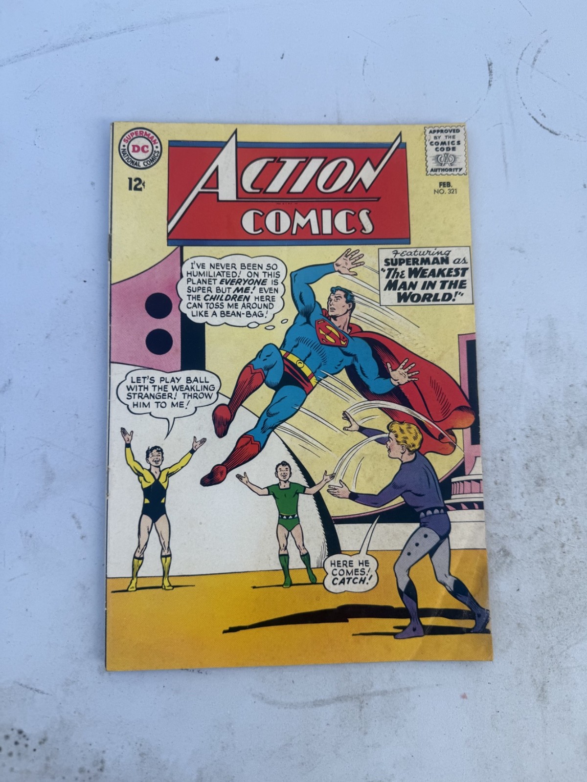 Action Comics #321 1965- SUPERMAN- DC Silver Age G