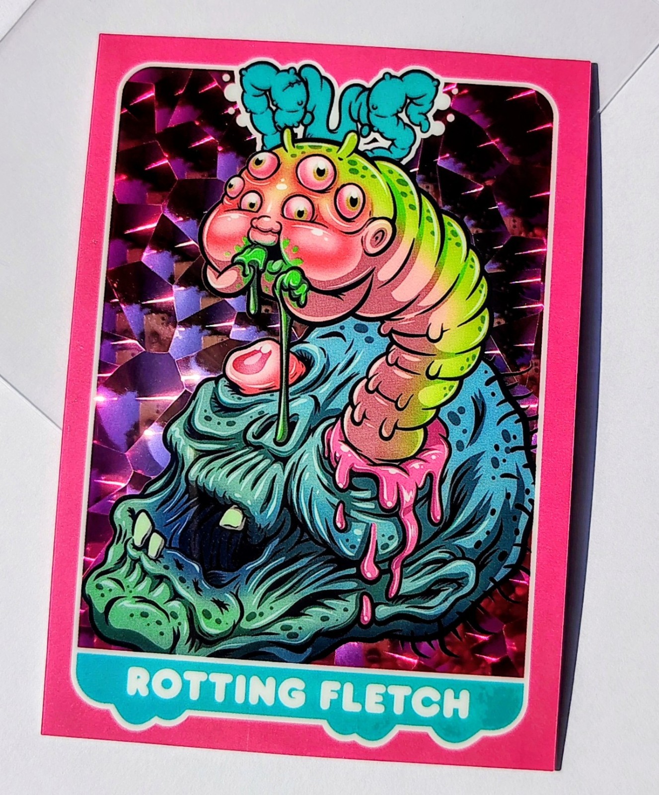 PUS Get A Grip Book End HIT Card Of 5 Rotting Fletch 1/5 Poor Unfortunate Souls
