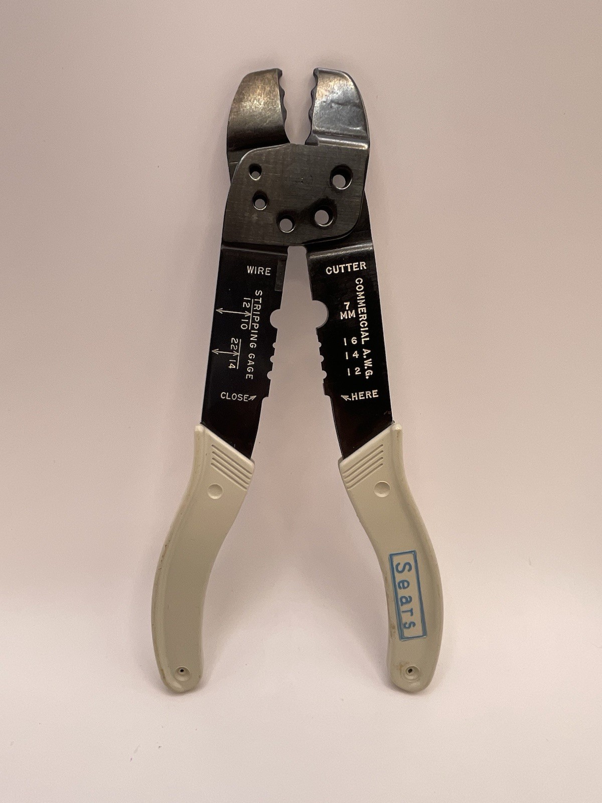Vintage Sears ~ Electrical Wire Stripper Crimper Cutter~made In The USA!!