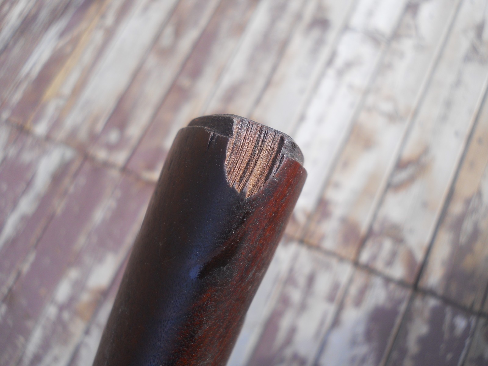 WWII M1 Carbine SAGINAW Type III Oval Cut low Wood Stock SG stamp Original M-1