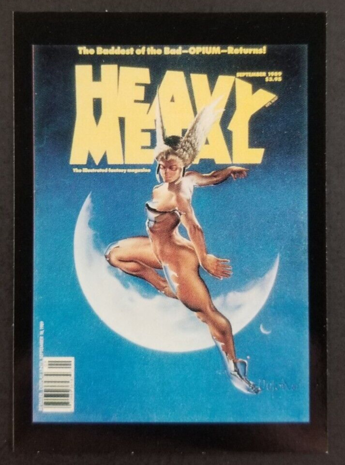 Heavy Metal 1991 Fantasy Horror Sci-Fi Comic Images Card #78 (NM)