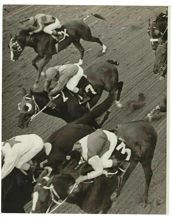 VTG PRESS PHOTO / HORSE RACING / PUERTO RICO // 1950’s-60’s #2