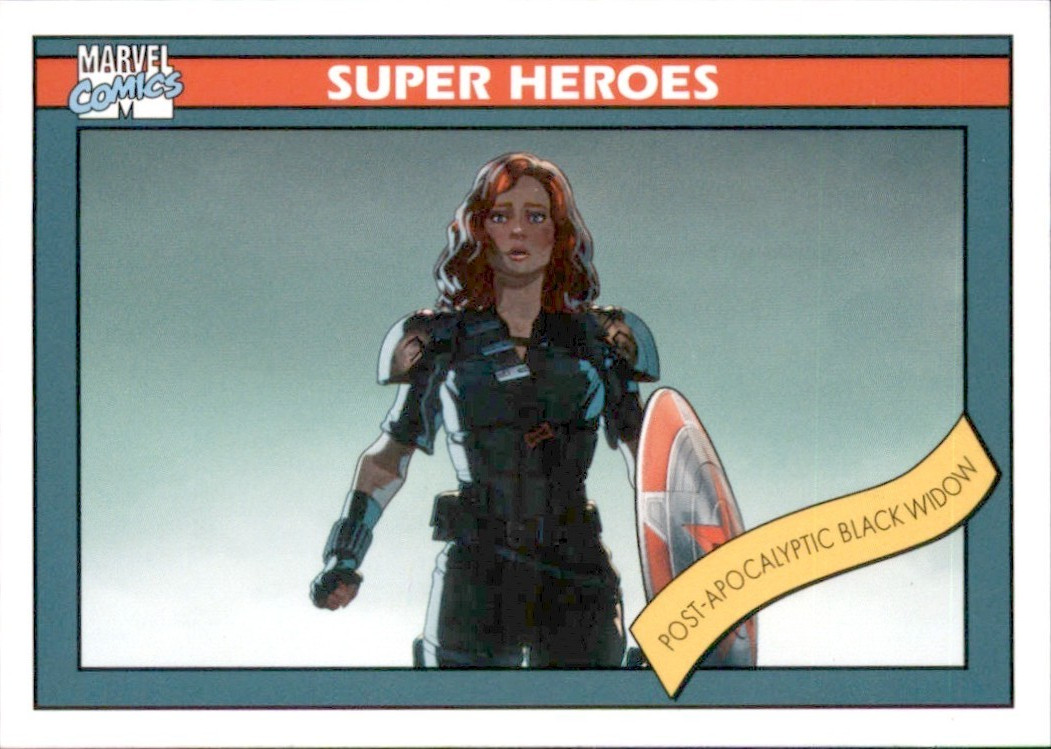 2023 Upper Deck Marvel What If…? – Black Widow 1990 Marvel Universe #1