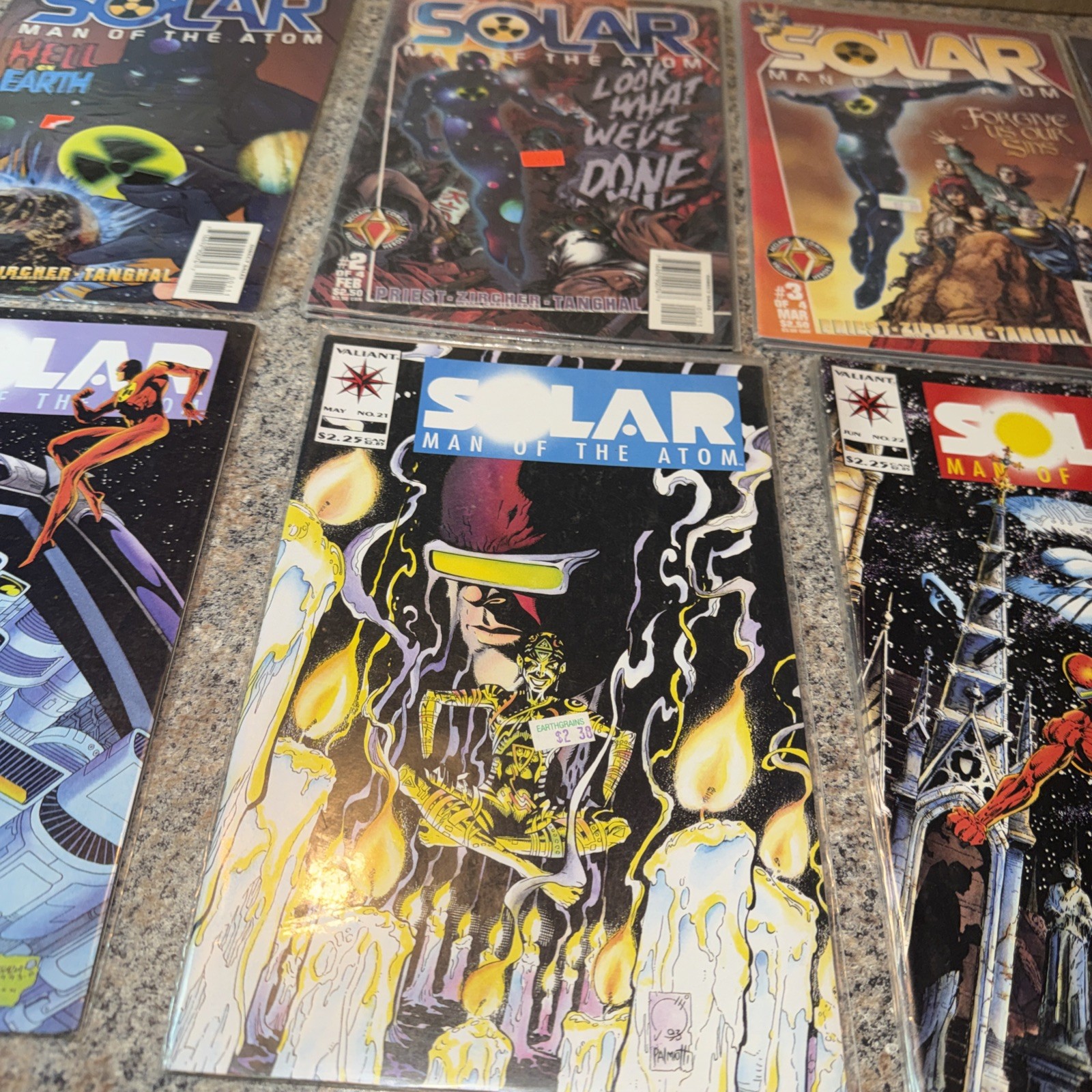 Solar Man of the Atom # 1-4 & 20-34 Lot W/ Protective Sleeves NM 43 In Total