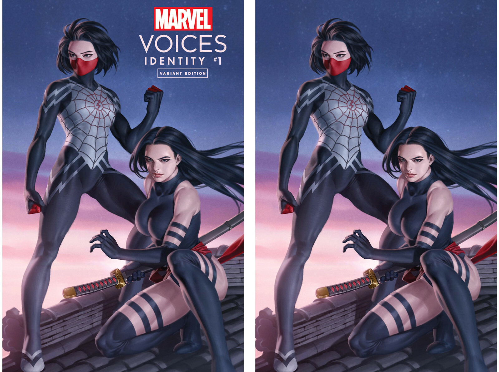 MARVEL’S VOICES: IDENTITY #1 (YOON EXCLUSIVE SILK/PSYLOCKE TRADE/VIRGIN SET)