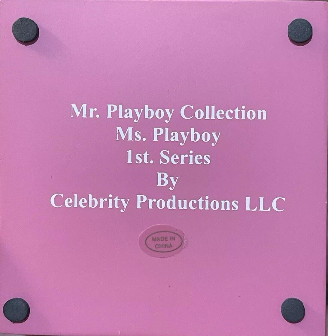 Set of Six Vintage 2002 Ms. Playboy Figurine Collection / 1st Series 9”