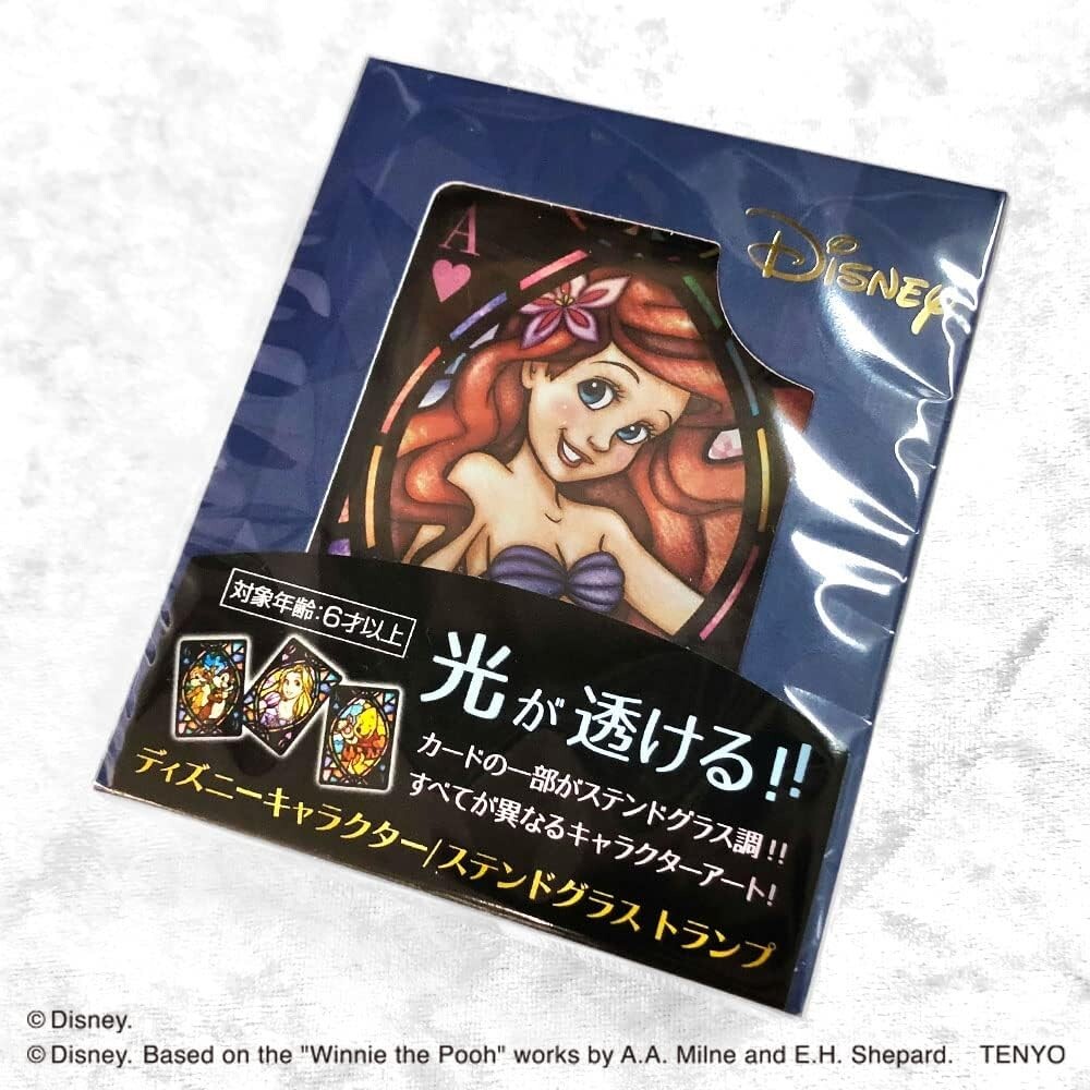 Disney Characters Stained Glass Playing Cards /SHIP FROM USA