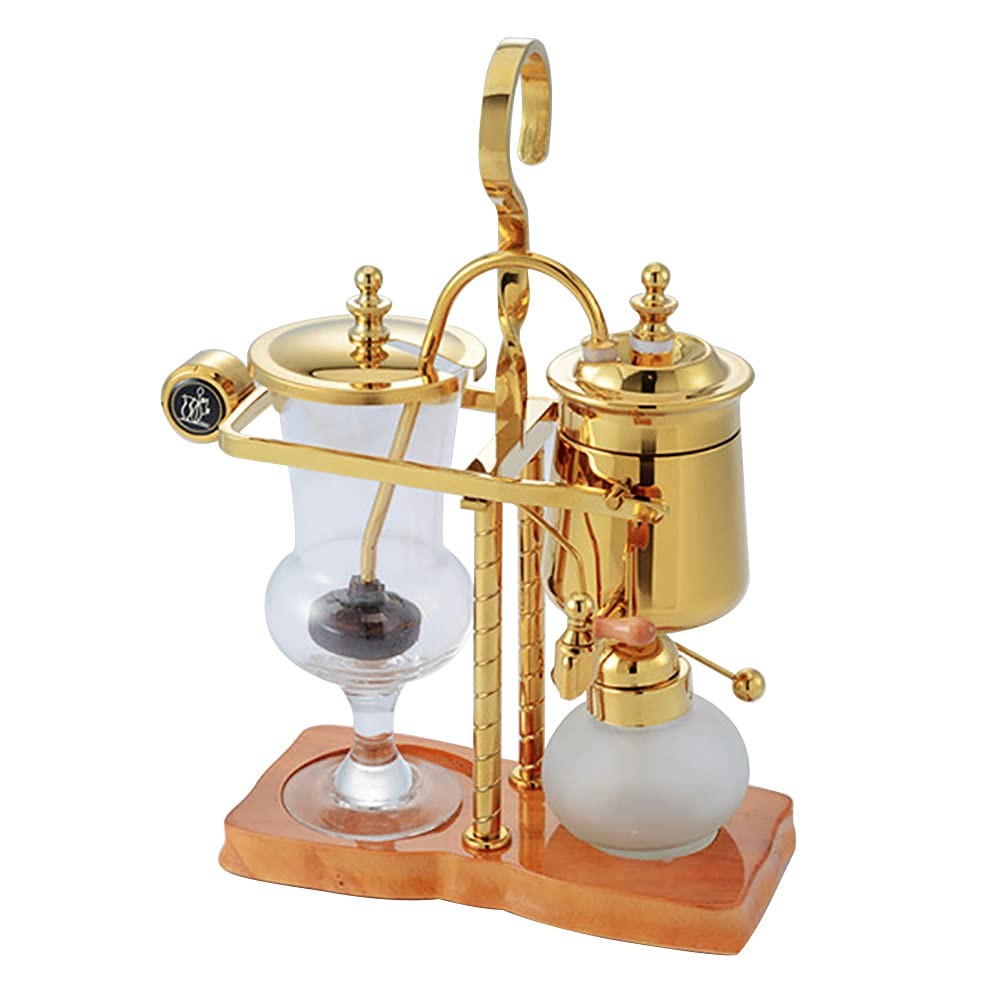 15OZ Royal Belgian Belgium Balance Syphon Coffee Maker Siphon Brewer Golden