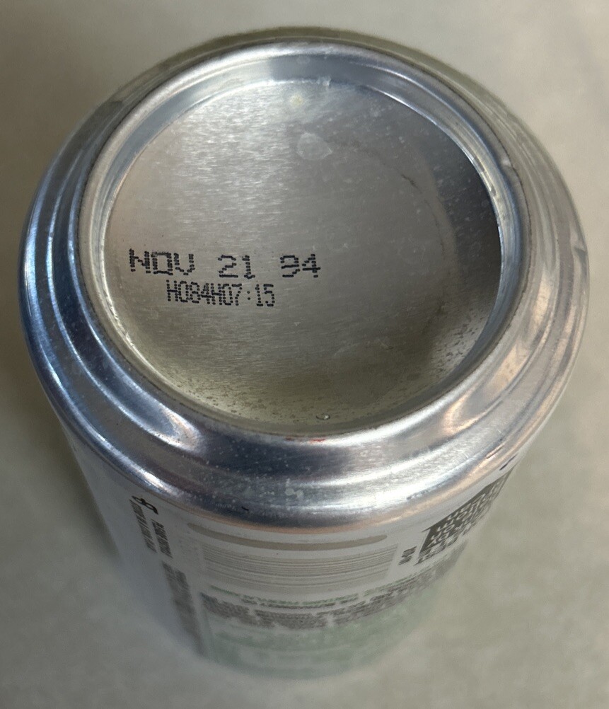 Vintage DIET SLICE Lemon Lime 12oz. Empty Aluminum Pull Tab Soda Can