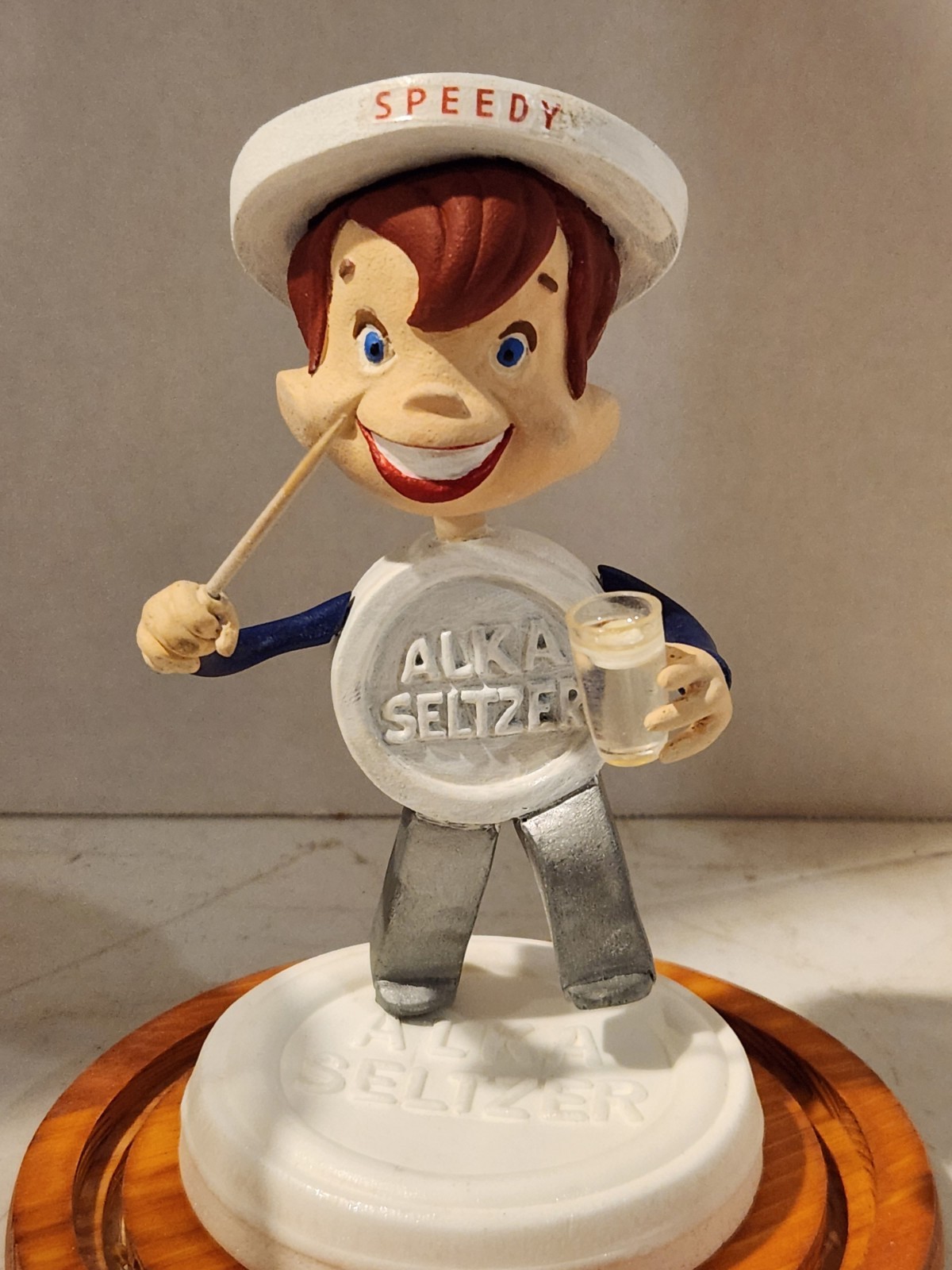 Hand Sculpted Speedy Alka-Seltzer Puppet Maquette – Master Edition Collectible
